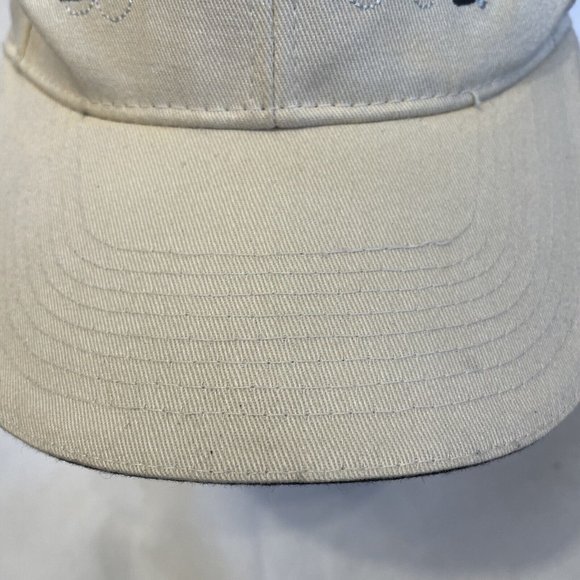 Old Fishermen Never Die They Just Get Reel Tired Strapback Hat Cap Tan - Picture 4 of 14
